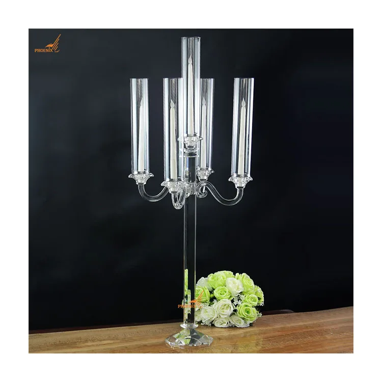 Оптовая продажа подсвечники из стеклянной трубки