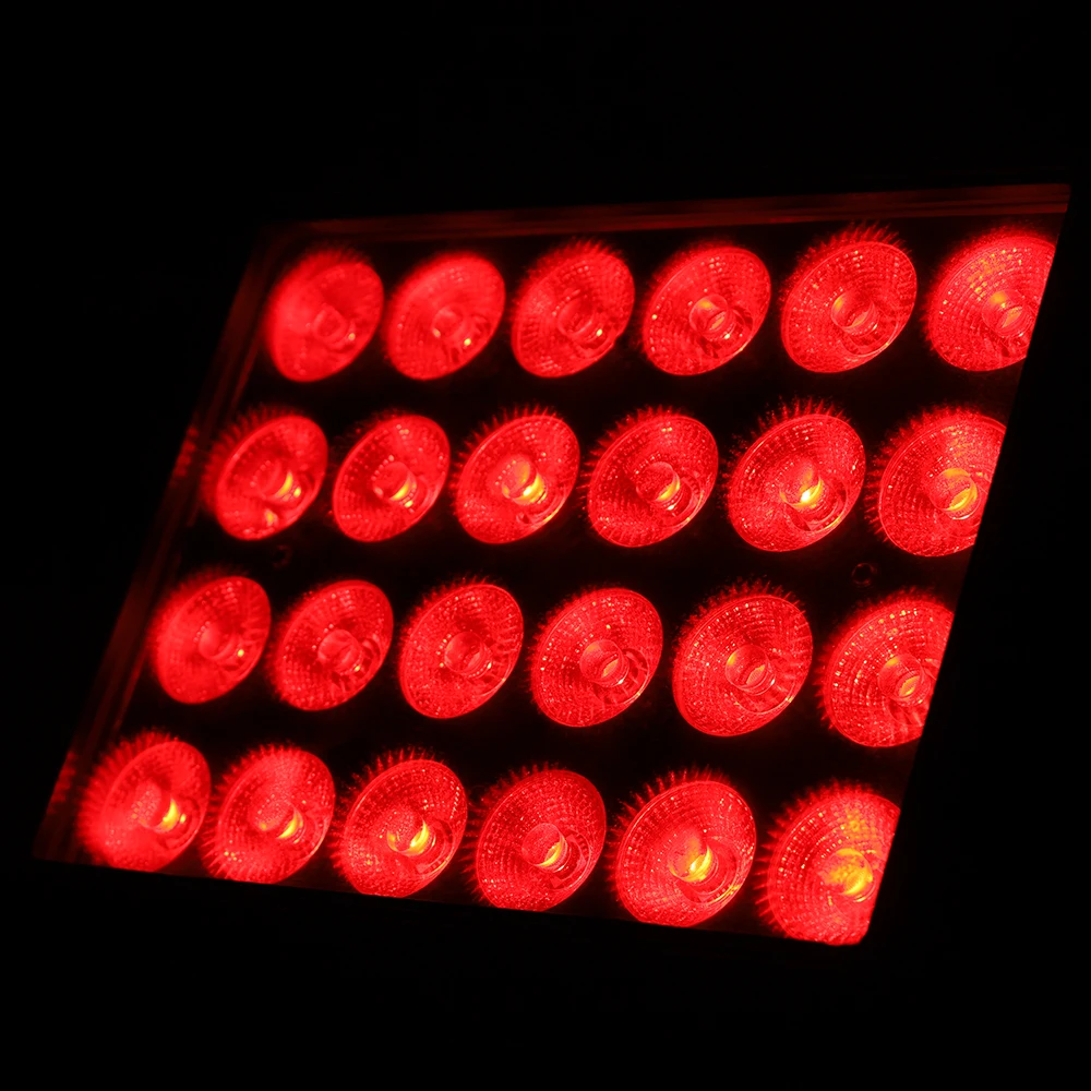 IP65 outdoor LED square par light  Rugged 24pcs 10W RGBWA-UV  LED wash for events