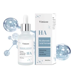 Organic Private Label Facial Care Nourishing Moisturizing Pure Hyaluronic Acid Face Skin Serum