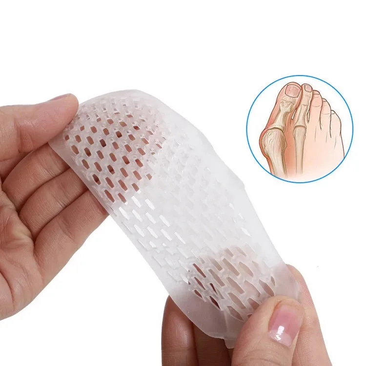 1 Pair Silicone Insoles Forefoot Cushions Pad Pain Relief Front Half Yard Feet Care Insoles High Heel Shoes anti Slip Pad