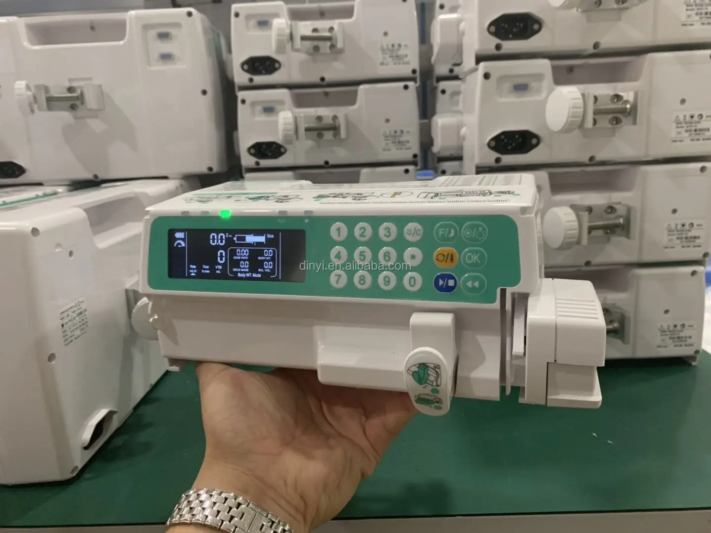 
Auto Hospital Medical CE Approved Good Quality Cheap Price Stepper Motor Syringe Pump 