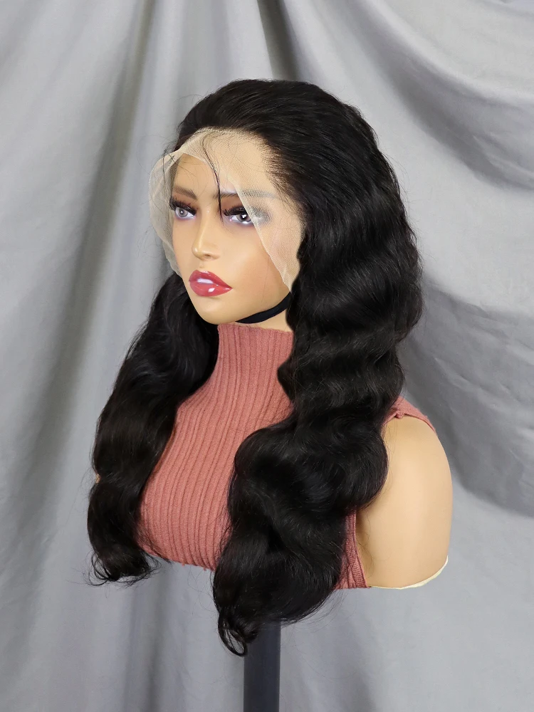 Cuticle Aligned Hair Full Frontal Lace Wig, Raw Unprocessed Cambodian Virgin Hair Wig, Wholesale Human Hair Wig For Black Women