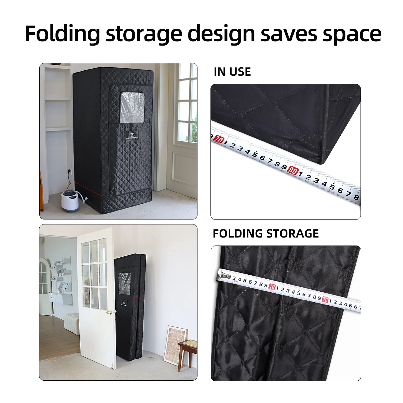 2025 Popular Save space Foldable Sauna Tent outdoor, Easily Install Sauna and Steam Room, Portable Outdoor Sauna for Sales