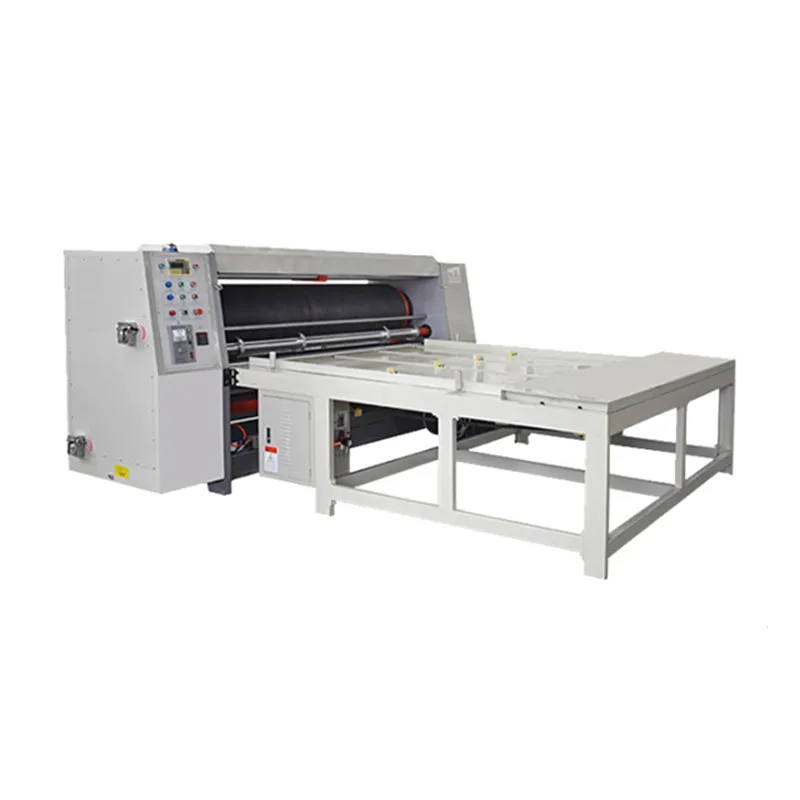 Полу Автоматический гофрокороб делая машина для картона вращающаяся штанцевальная машина