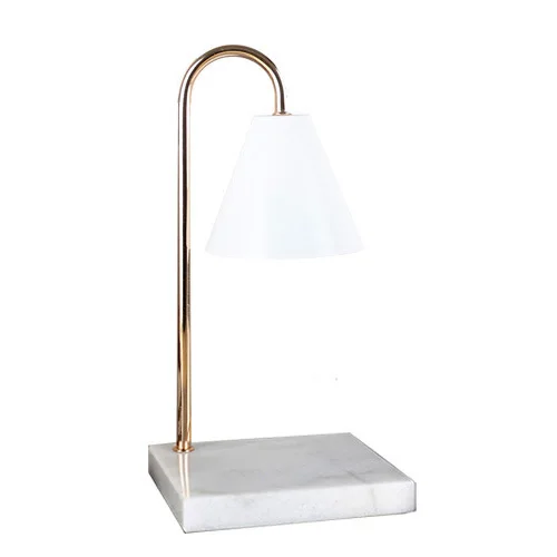 Wholesale European Marble Dimming Table Lamp Large Candle Warmer Lamp Scented For Bedroom