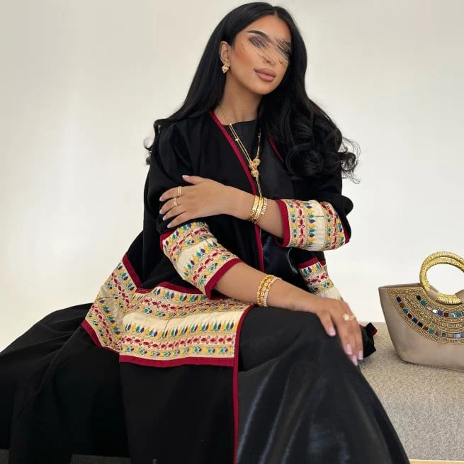 kuwait abaya fashion Arab Dubai modest Muslim abaya Islamic saudia UAE beautiful Black Abayas