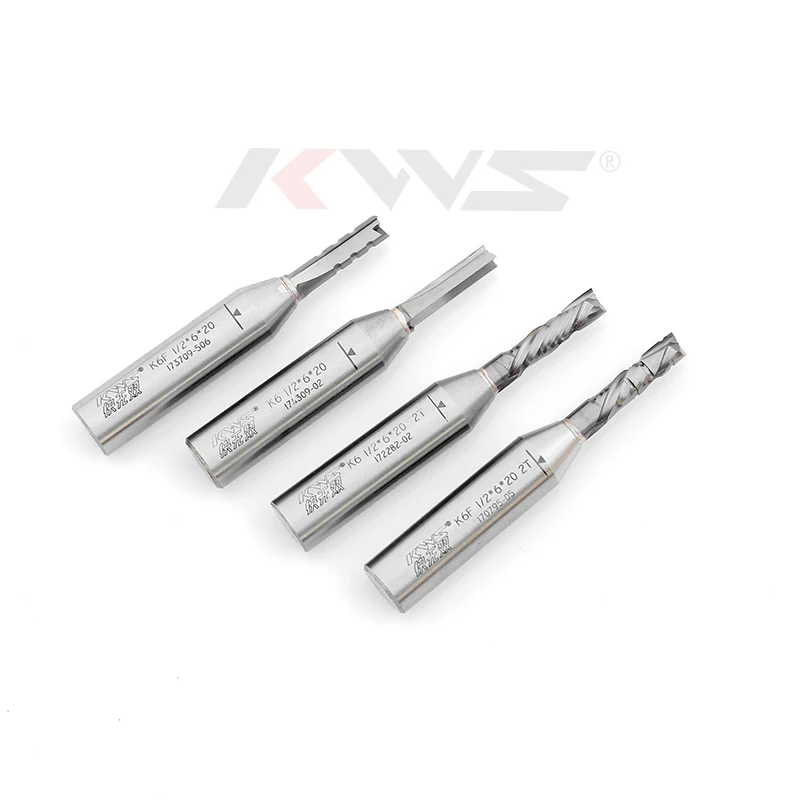 KWS CNC Machine Tool Solid Tungsten Carbide router bits