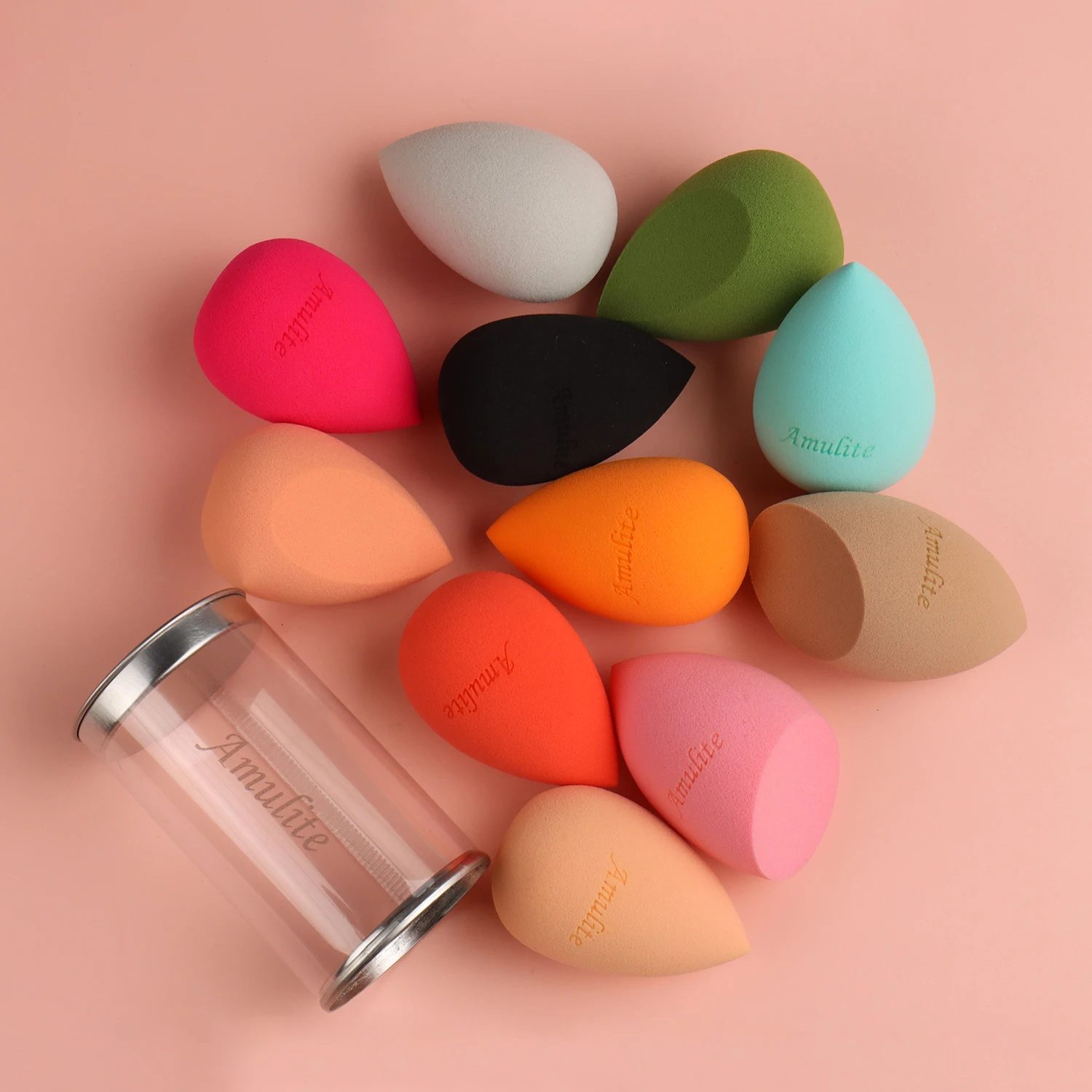 Amulite customization High quality China Wholesale Super Soft Make Up Beauty Sponge Blender eco friendly makeup sponge