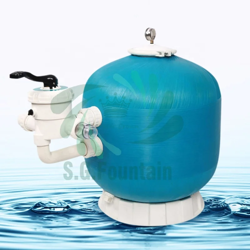 Прямая поставка с завода Промышленная обработка воды пластиковый песочный фильтр для