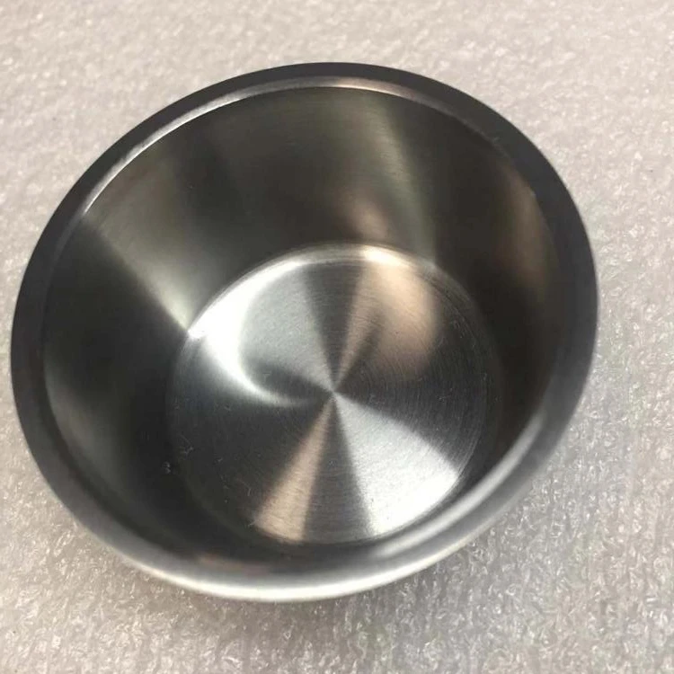 high temperature sintering forged tungsten melting pot crucible