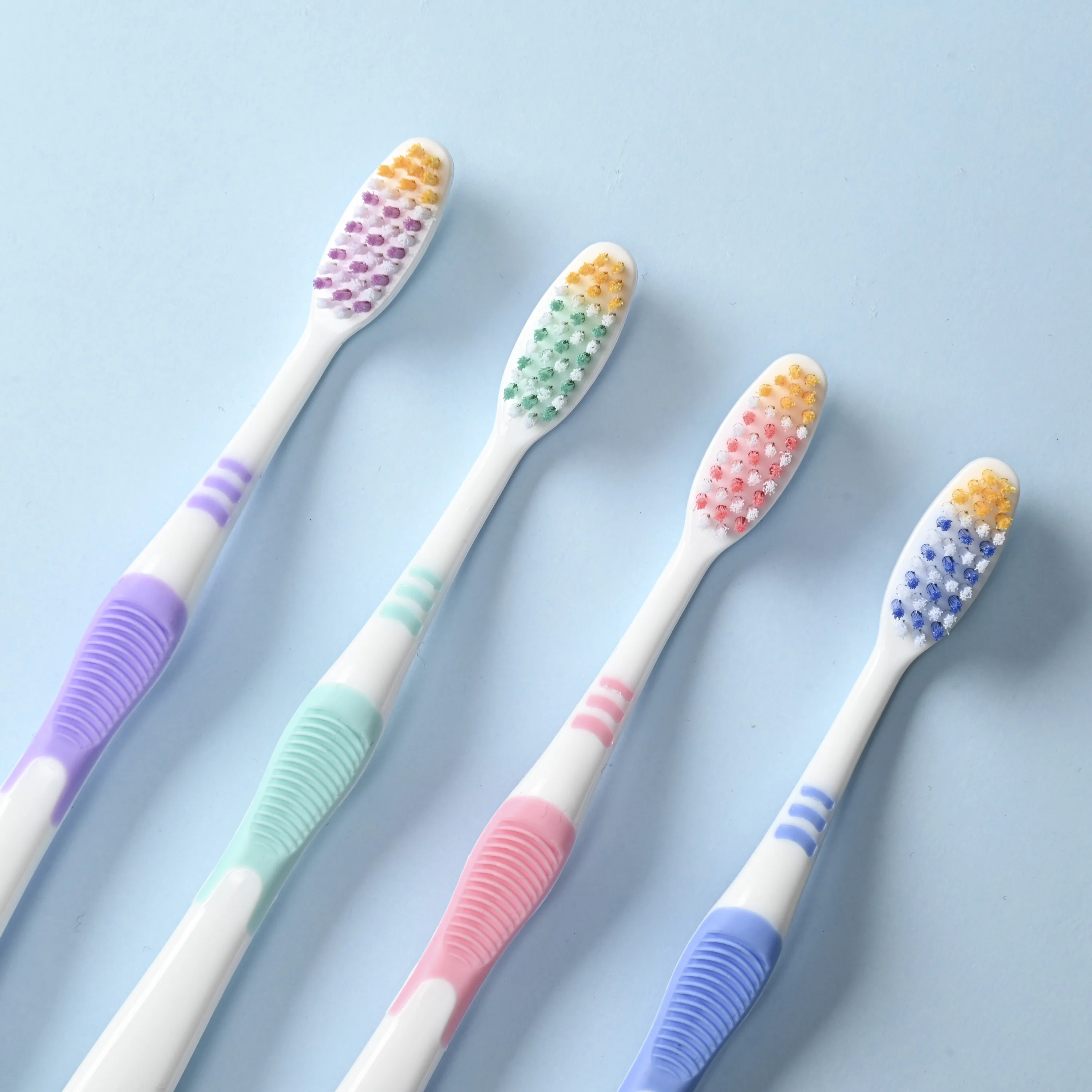 Jadeu 8109 Oral Home Soft Bristle Best High Quality Oem Adult Plastic Tooth Brush Toothbrush