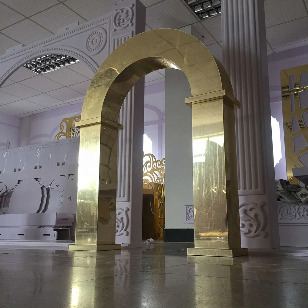 Manufacturer Price  Custom Wedding Decorative Arches Pvc Acrylic Arches Sale Party Outdoor Background Arches