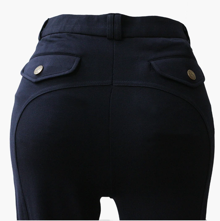 2022 Shanghai Imported material equestrian knitted riding breeches men and women in the same style comfortable and breathable