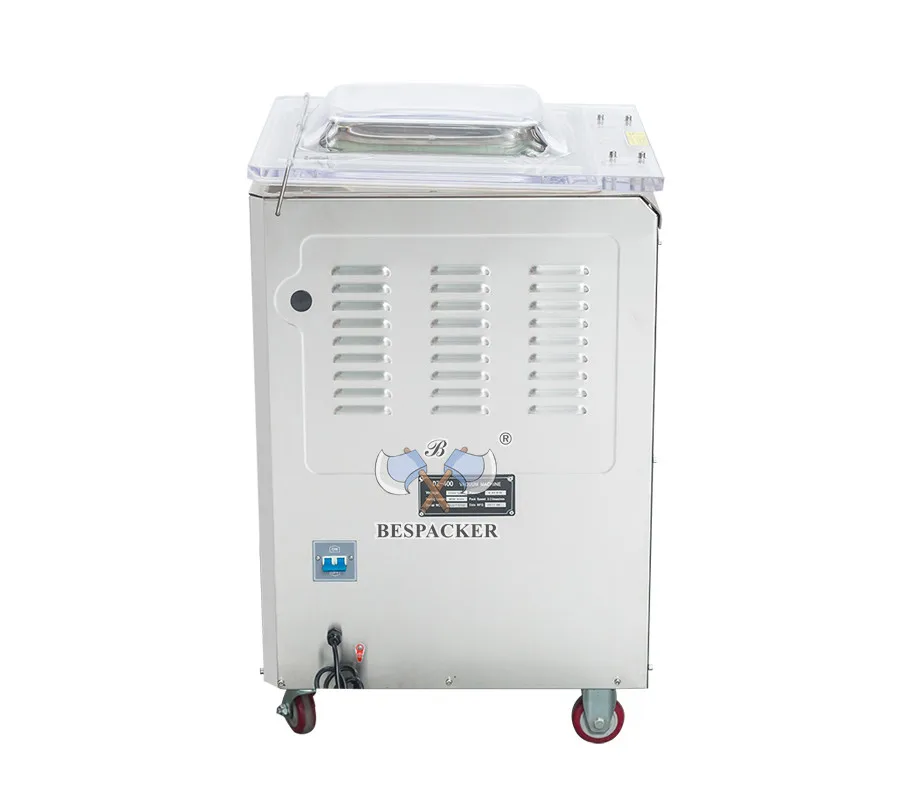 Industrial vertical dry fish sealer automatic vacuum packing machine