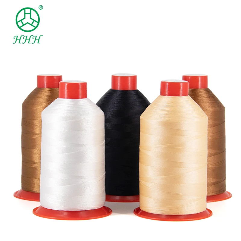 Wholesale High Tenacity Nylon Sewing Thread Size 69 Multicolor Nylon 66 Bonded Sewing Thread Tex70 3000M/Spool