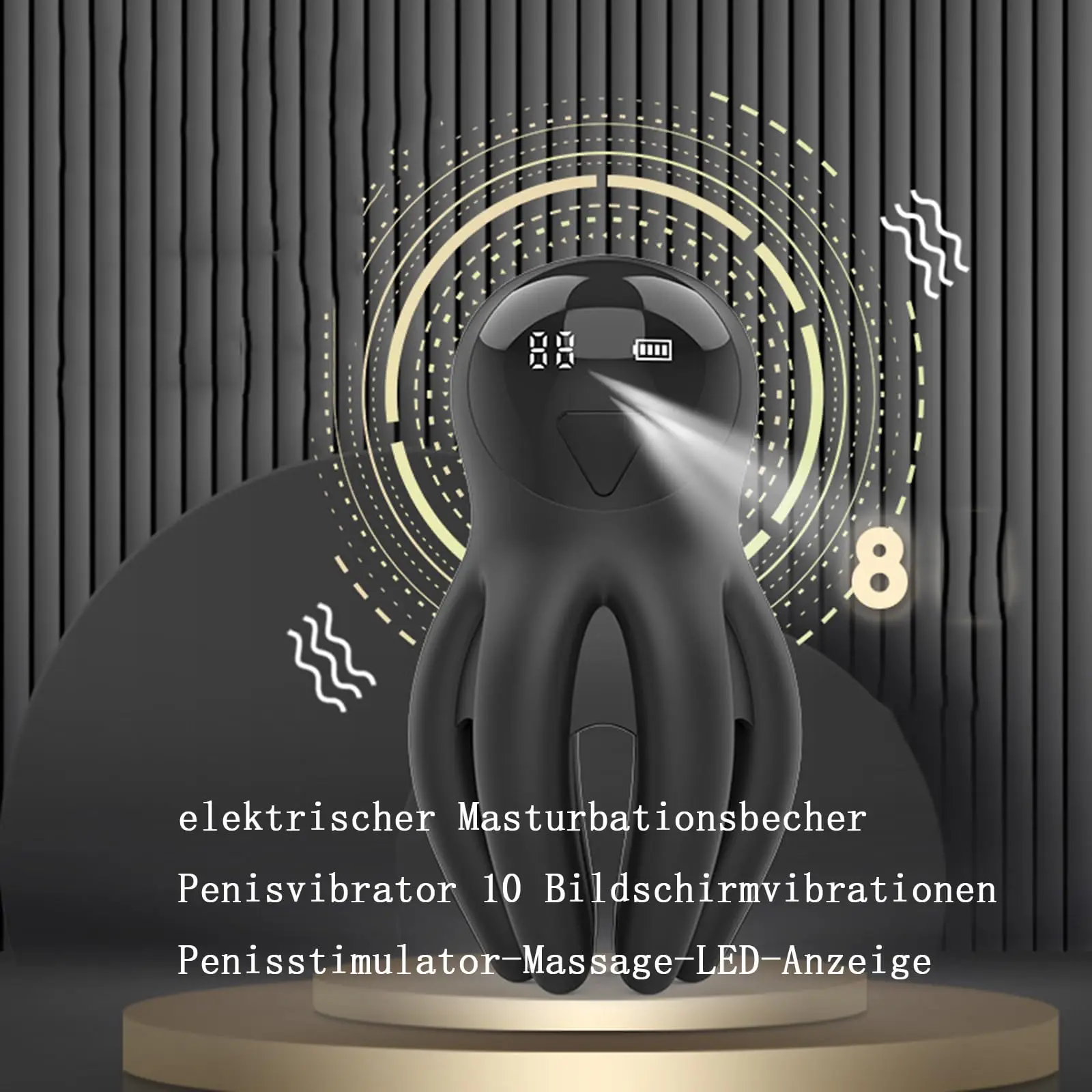 Factory Wholesale Price Male Penis Trainer Sex Toys for Men Masturbator Cup Penis Training Stroker Glans Stimulator