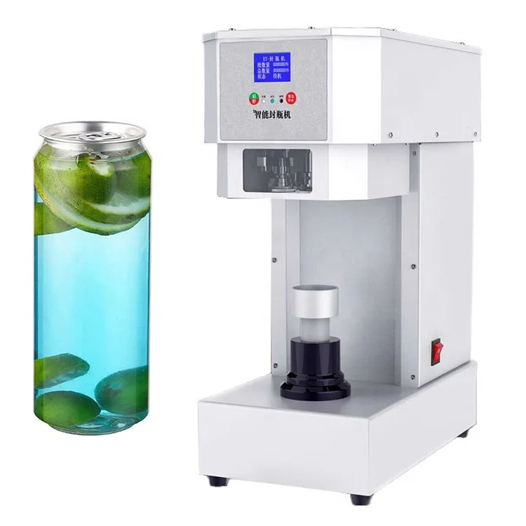 Fully Automatic Tin Can Sealing Machine Mojito Bottle Sealer Price