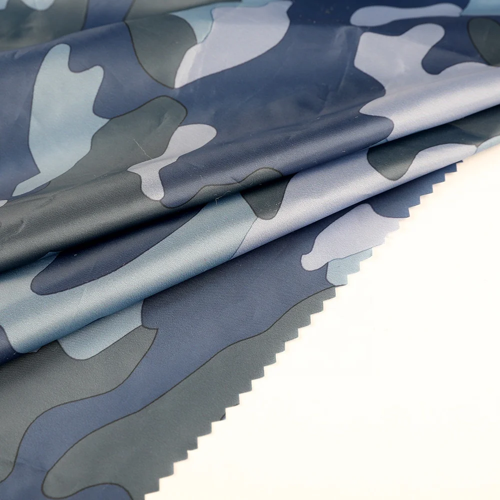 
100%polyester Woven Fabric Digital Printed Polyester Camouflage Fabric Wartpoof Ultrathin Polyester Printed Fabric For Clothing 