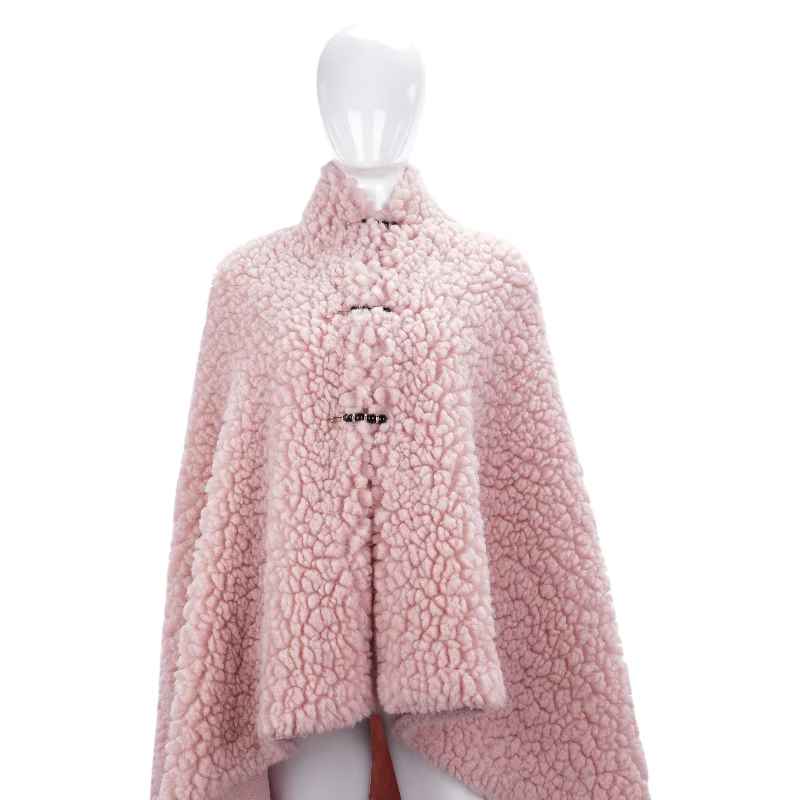 Ткань из искусственного меха ягненка с защитой от накатки 100% шерпа