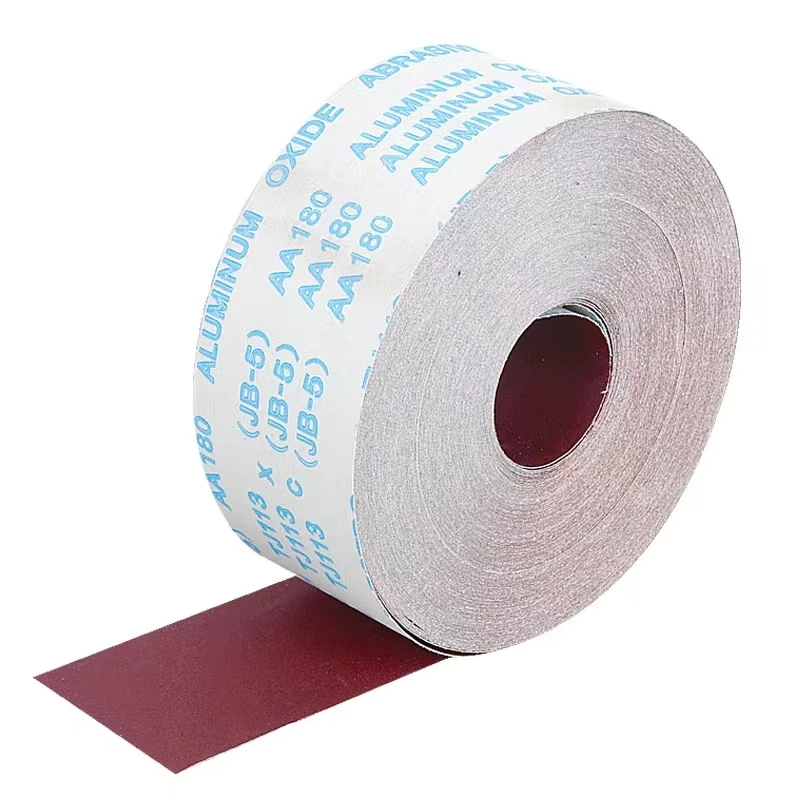 3 м papel де lija полировка ручной абразивной наждачной бумагой рулон