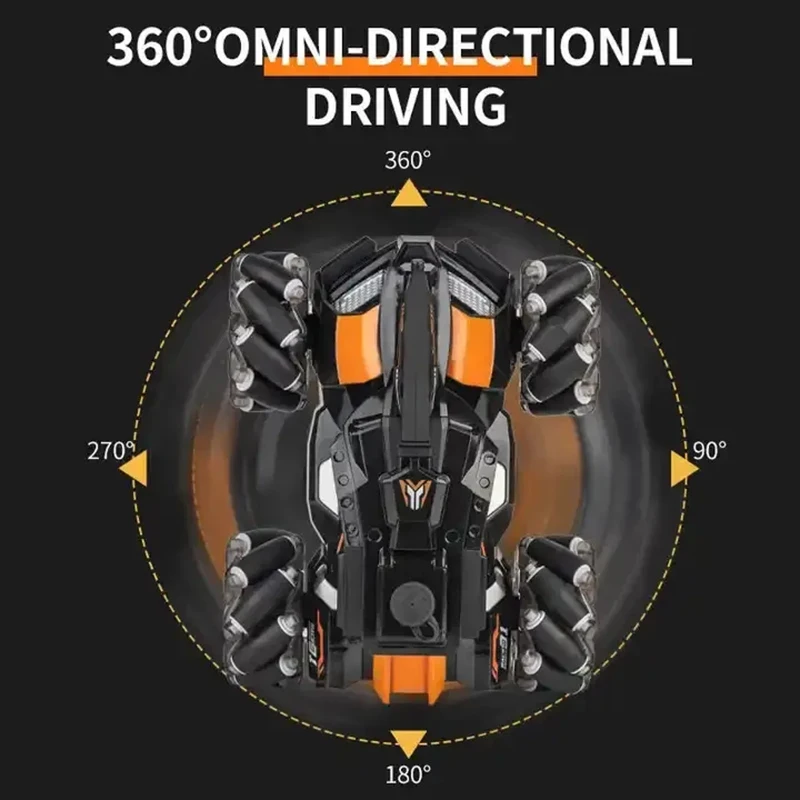 Hot Selling Kids Hand Gesture Drift Rc Car Toy 360 Rotate Remote Control Stunt Car Toys Rc Car With Water Spray