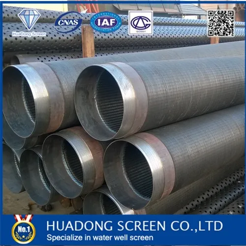 6 inch johnson water well screen pipe/Slot Well Screen