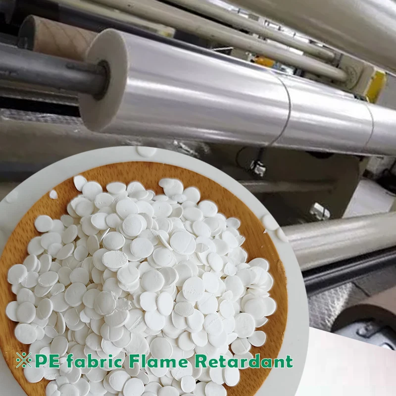 V0 PE flame retardant masterbatch for polyethylene pipe extrusion/christmas tree/artificial flower/plastic grass