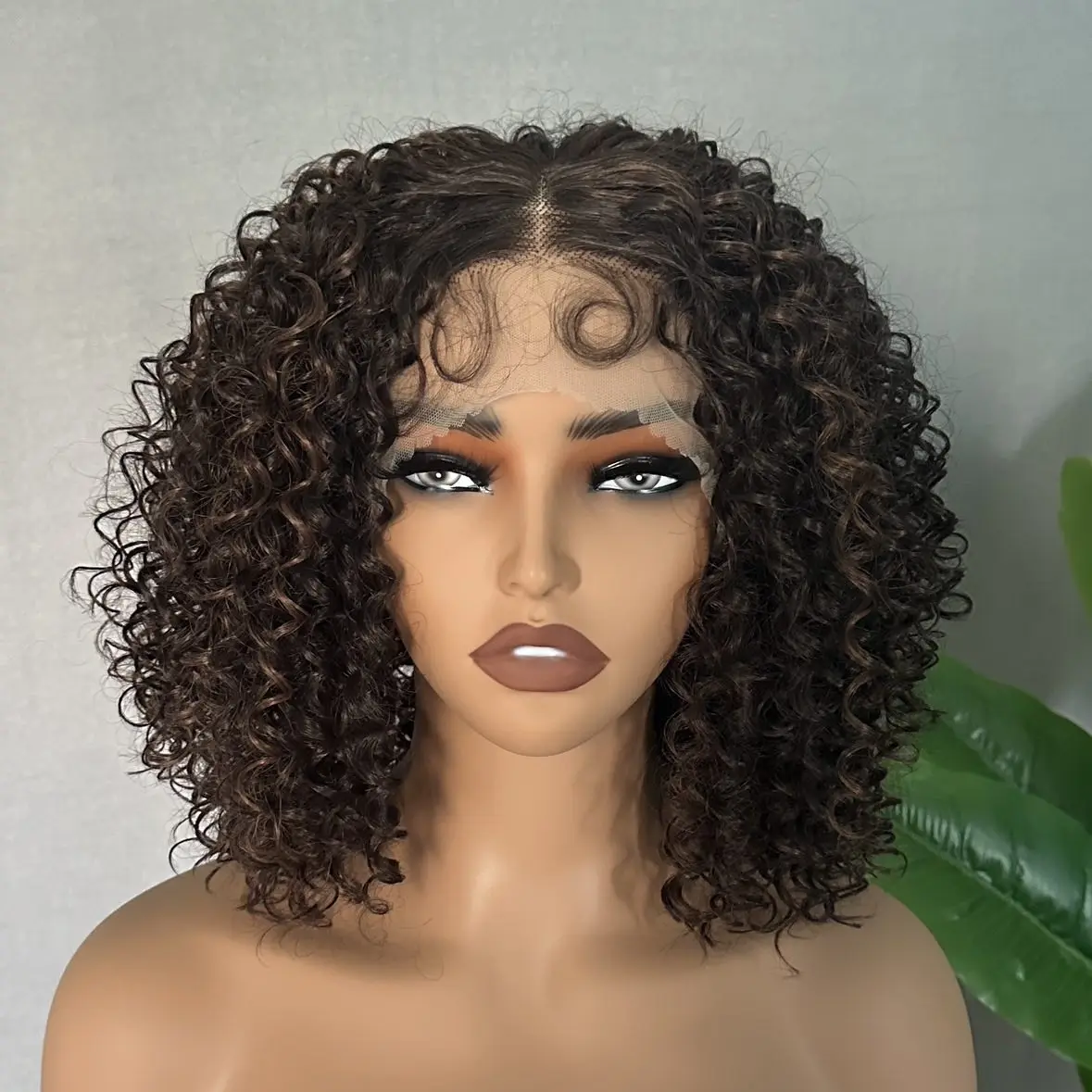 X-TRESS парик из синтетических кудрявый