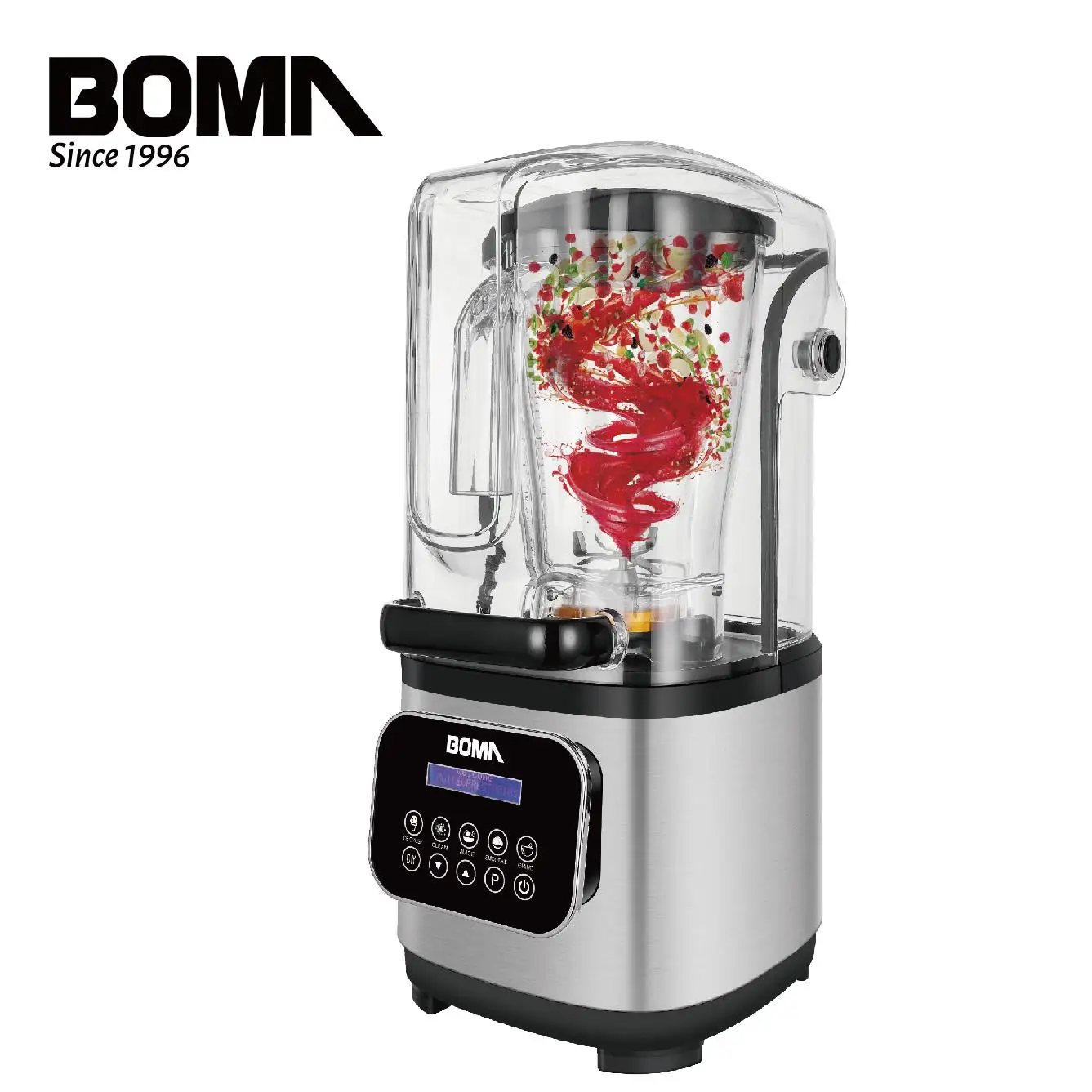 BOMA Blender Multifunction Electric Sound Proof Centrifugal Automatic Commercial All In One Low Noise Smart Baby Fruit Blender