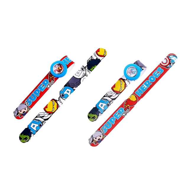 Children Slap Watch Cute Animal Cartoon Quartz Analog Wristwatches Candy Color Silicone Sport Watch Kids Student Gift Watches