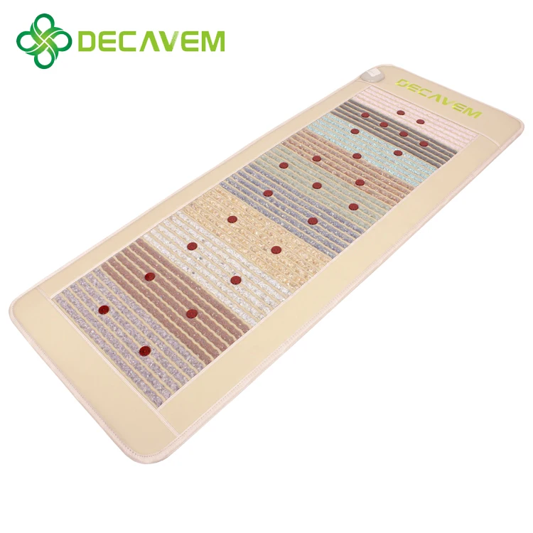 FIR десять драгоценных камней семь цветов photon PEMF Аметист термотерапия массажный матрас