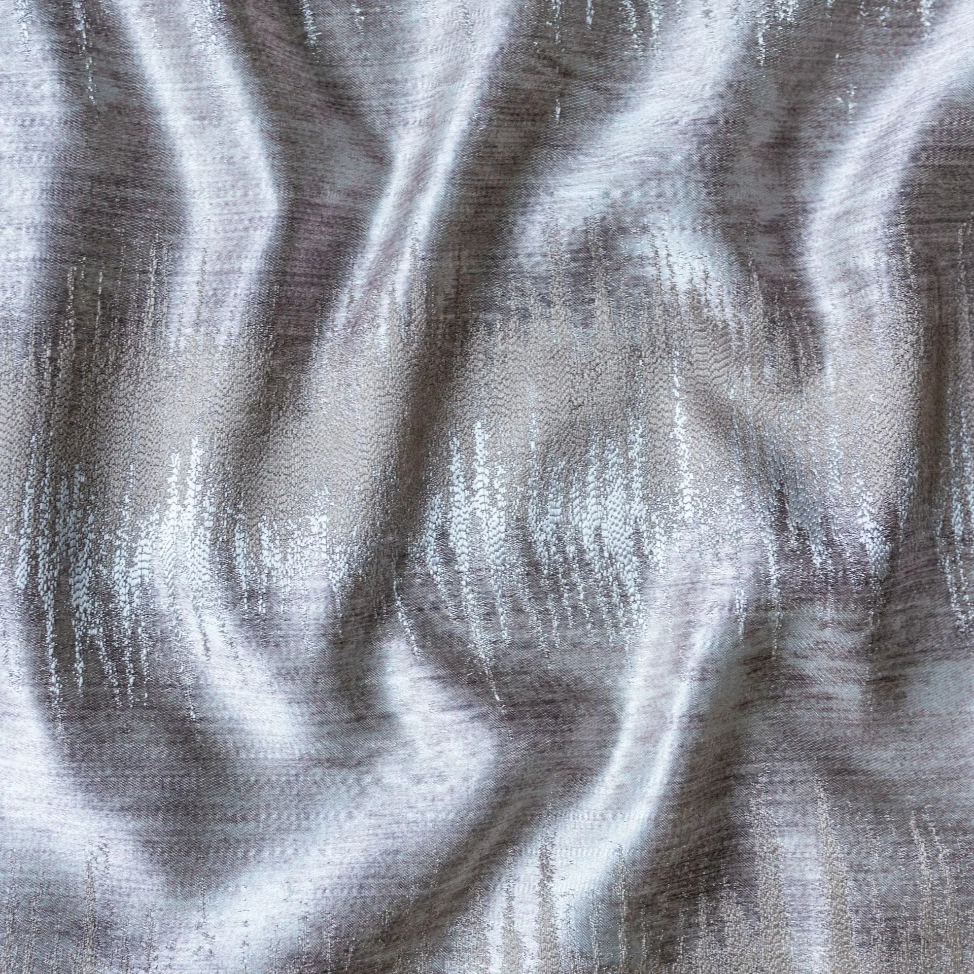 China Manufacturer Modern Light Luxury Silk Texture Jacquard Curtain Fabric For Living Room