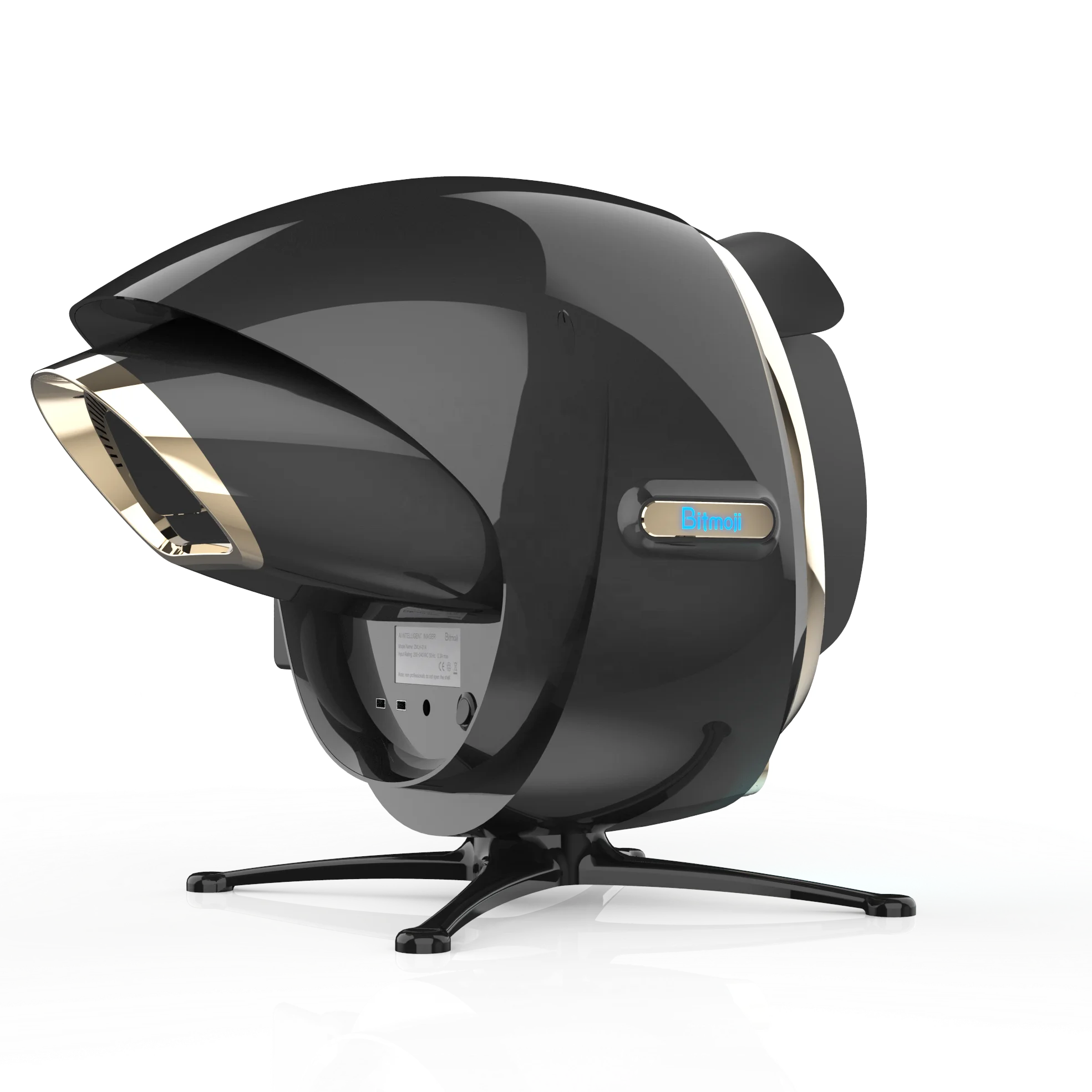 8 in1  Portable Skin Detector Face Skin Analyzer Machine Facial Scanner Analyzer 3d skin For Beauty Salon