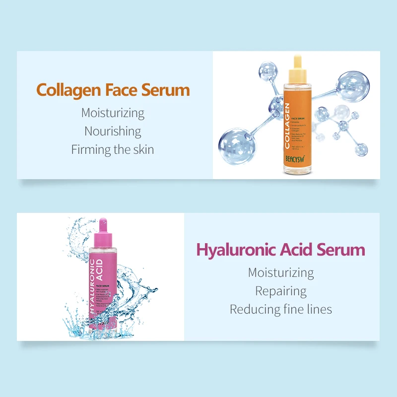 Whitening And Brightening Antioxidant Aloe Mint Extract Vitamin C Serum Care