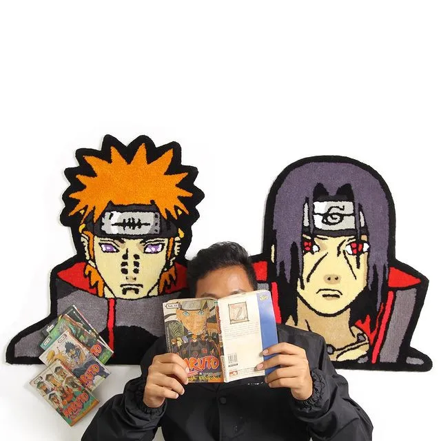 Chinese Factory irregular pattern Customize Handmade Animal Mat Die Cut Shape Custom Different Size Rugs Living Room