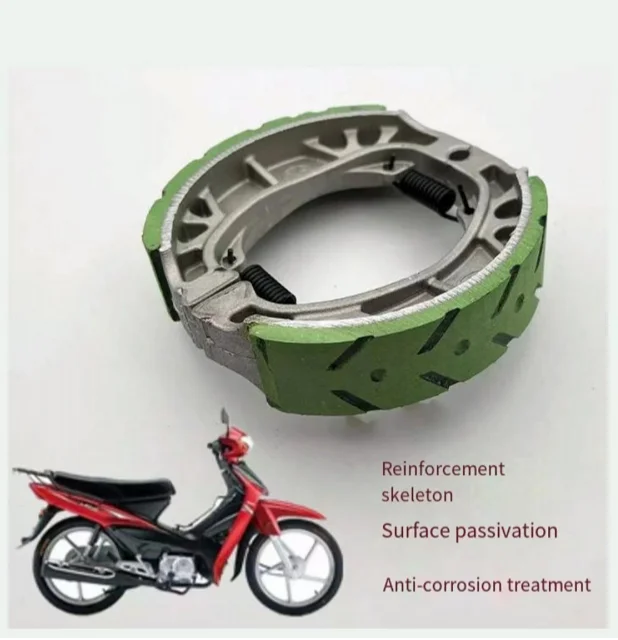 Manufacturers supply hot-selling motorcycle front wheel brake shoes.