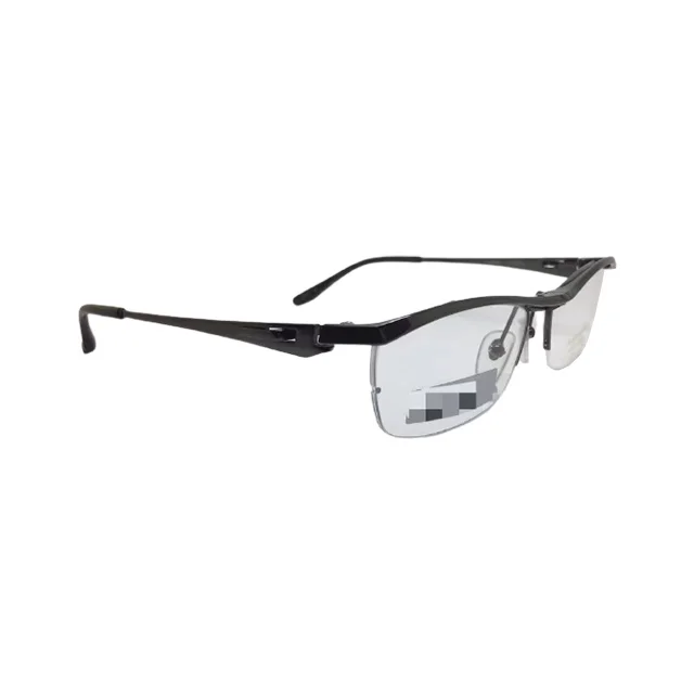 OEM Desigher Titanium Eyewear Rimless Eyeglasses Clipon style Fashion Glasses Vintage Sungasses Unisex Special hinge in front