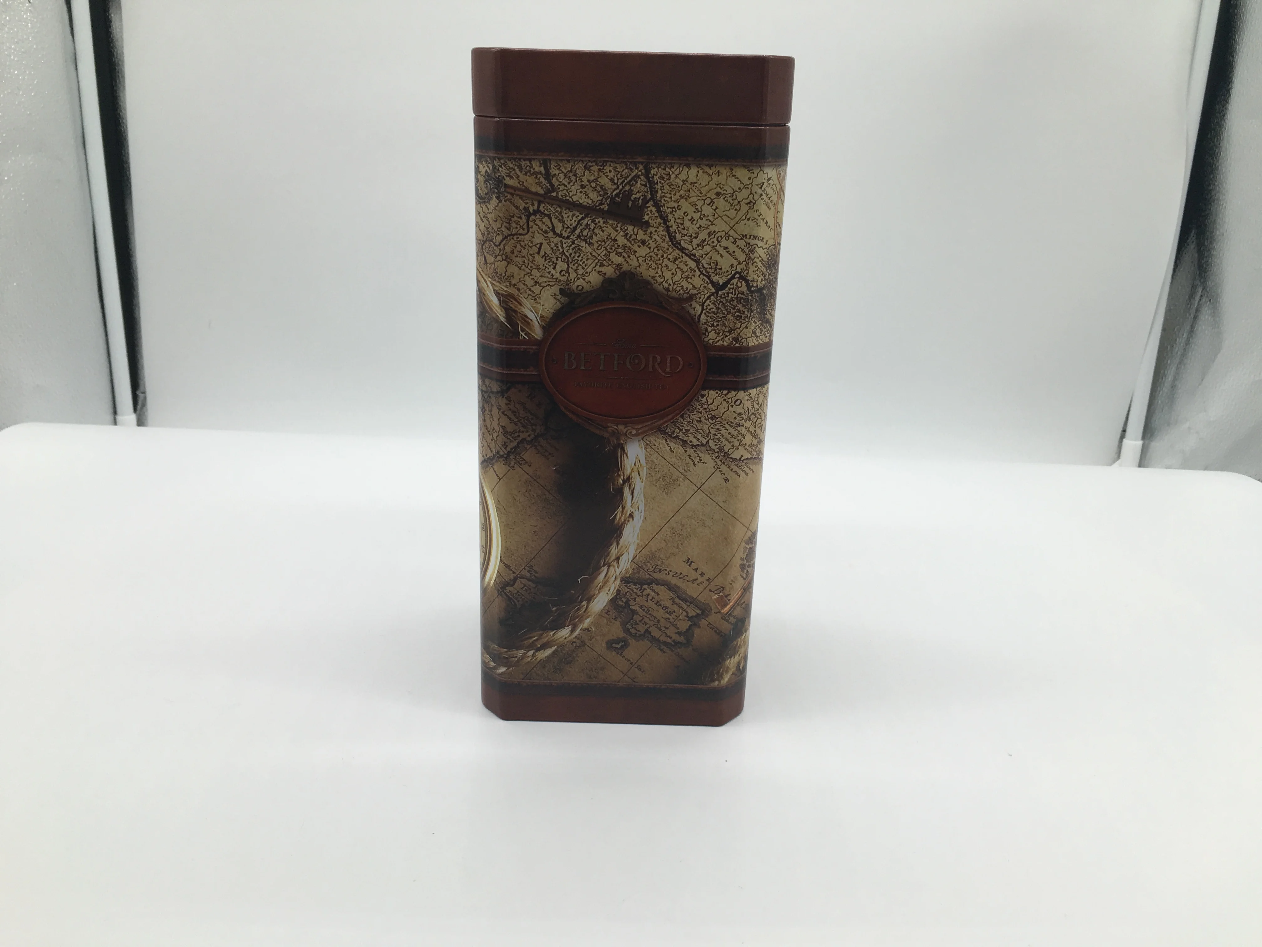 Fashion Square Wine Gift Tin, Wine Tin, Wine Can