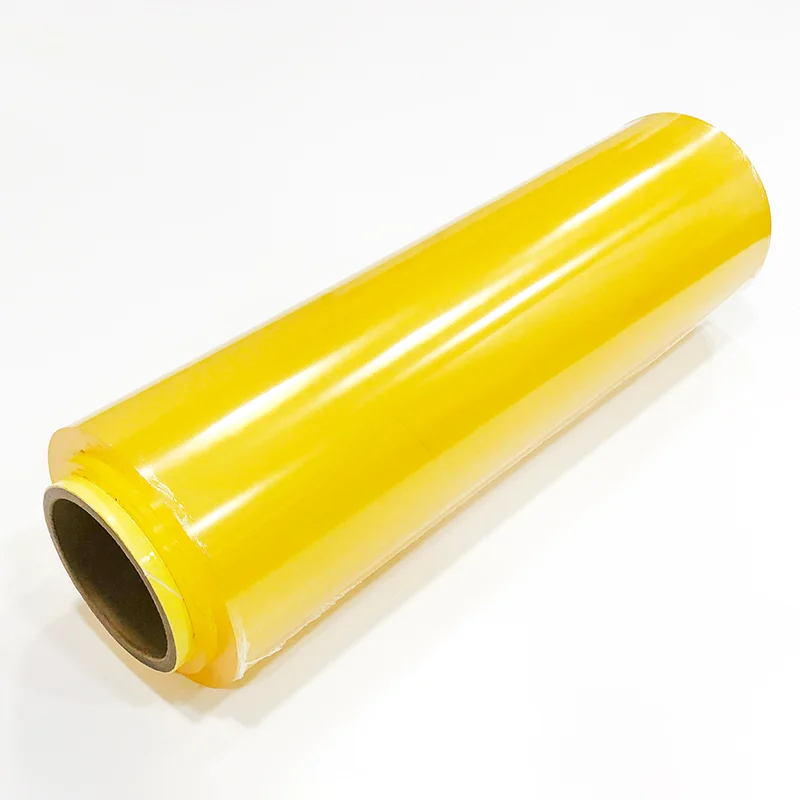 PVC Food Wrapping Stretch Cling Film For 10 micron 1500m Jumbo Roll