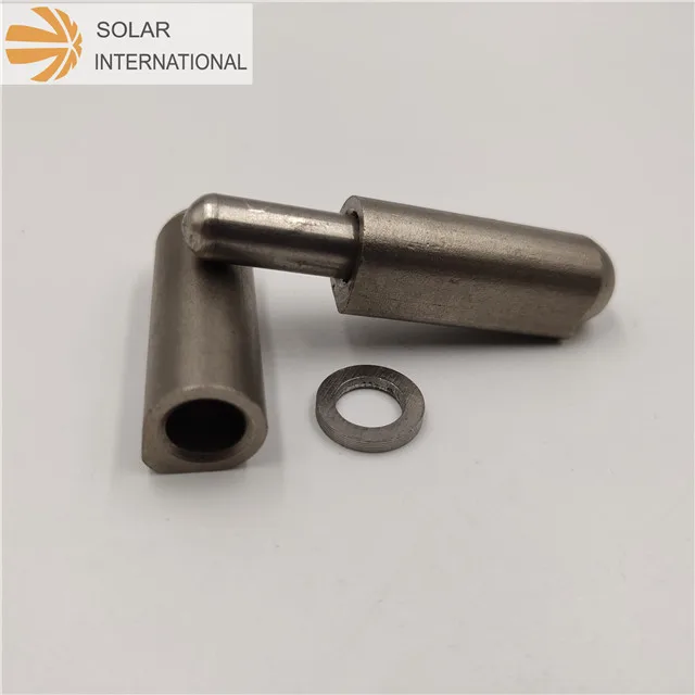 Stainless steel 304 welding hinge water drop weld on gate hinge 50mm for door and container