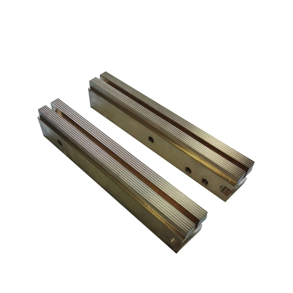 3 side seal jaws  packaging machine parts of end seal sealing jaws