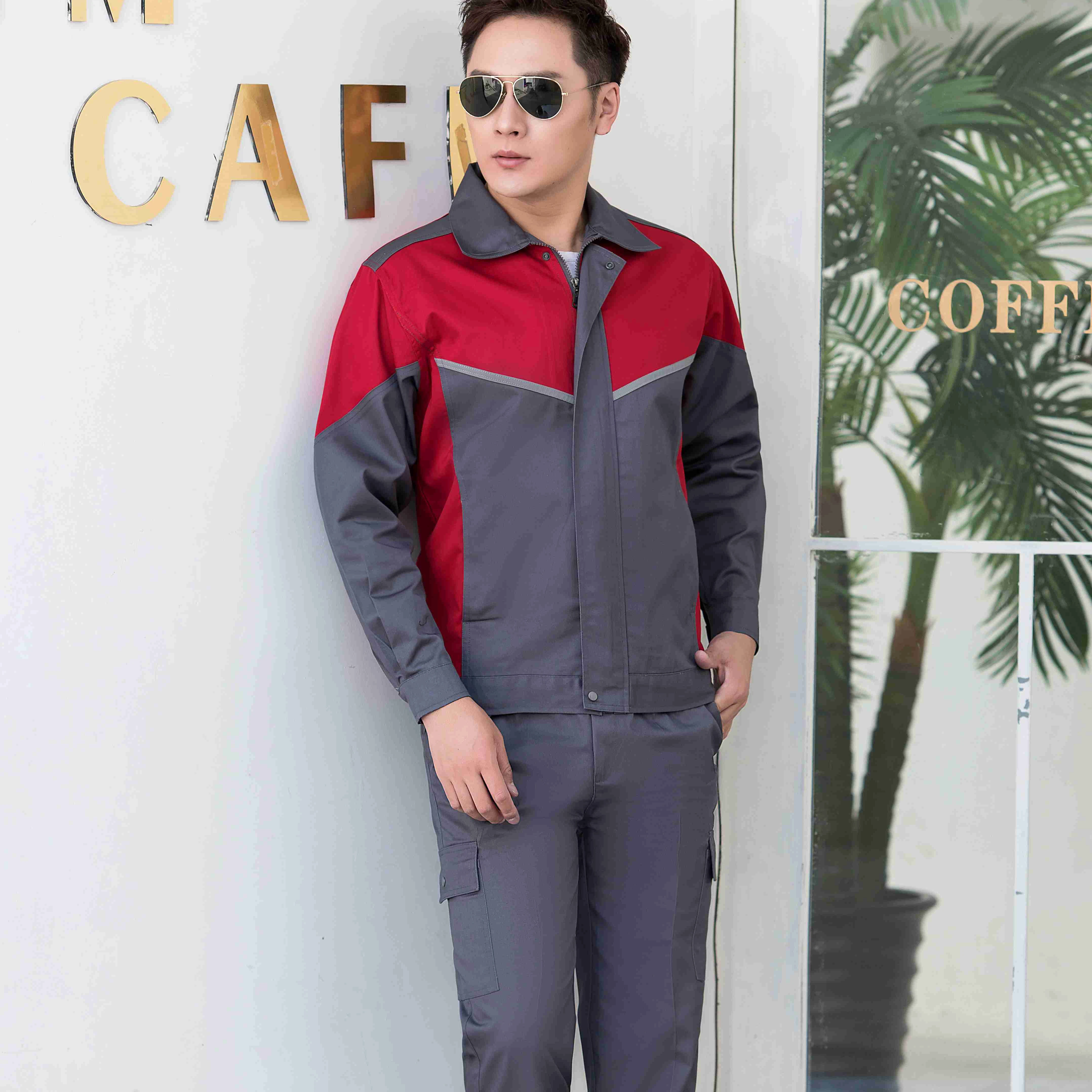 Work Overall Uniform Men Women Working Coveralls Welding Suit Car Repair Workshop Uniform