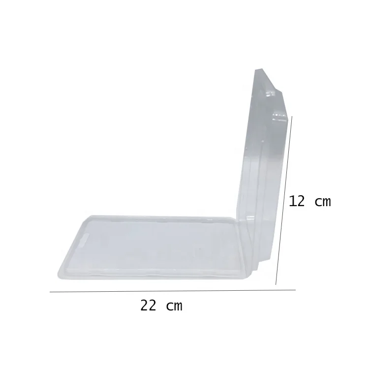 Recyclable PET PVC blister plastic clamshell packaging box