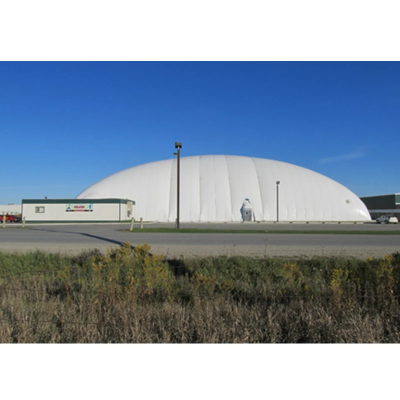 Outdoor PVC Coated Fabric Waterproof Football Inflatable Tent Large PVDF Membrane Roof Cover Structure Sports Air Domes for Sale