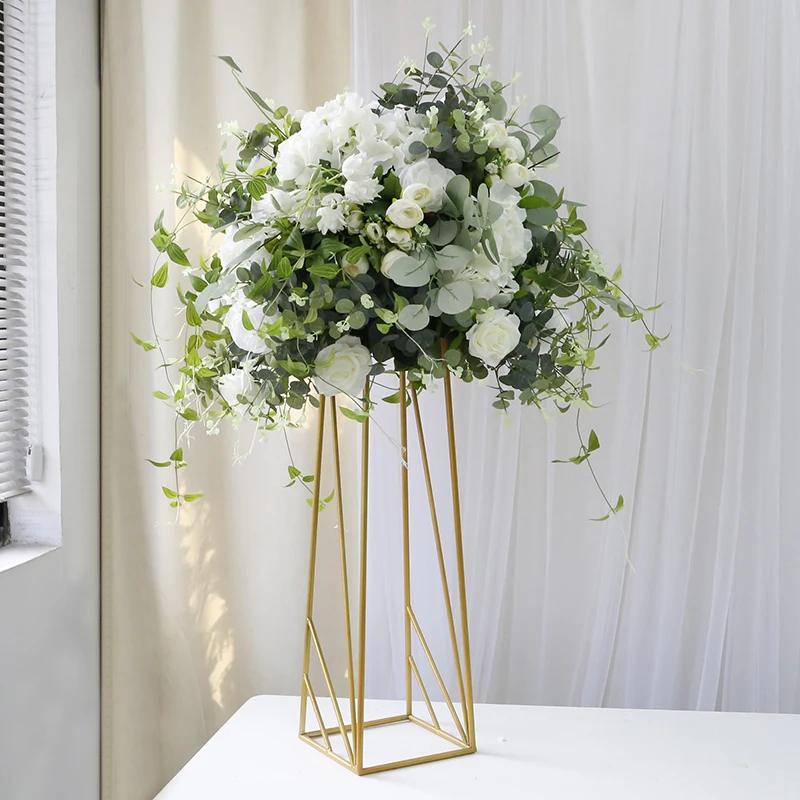 LFB1985-1- Luckygoods New design 60cm able artificial flower ball Eucalyptus bulb