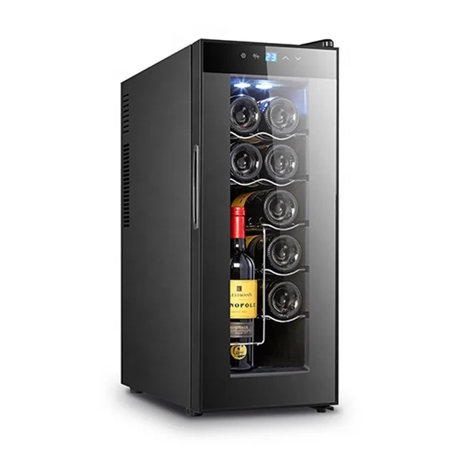 
High quality 12 bottles cool wine refrigerator wine cooler bar fridge for hotel room  (62531870516)