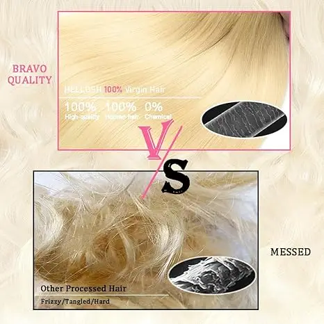Top Quality Remy Hair 613 Blonde Color Straight Curly Wave Bundles 100% Vietnam Human Hair Extensions With The Best Quality