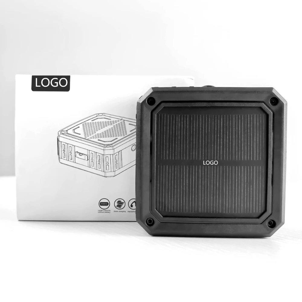 Solor charge waterproof portable wireless speaker mini for outdoor Sport