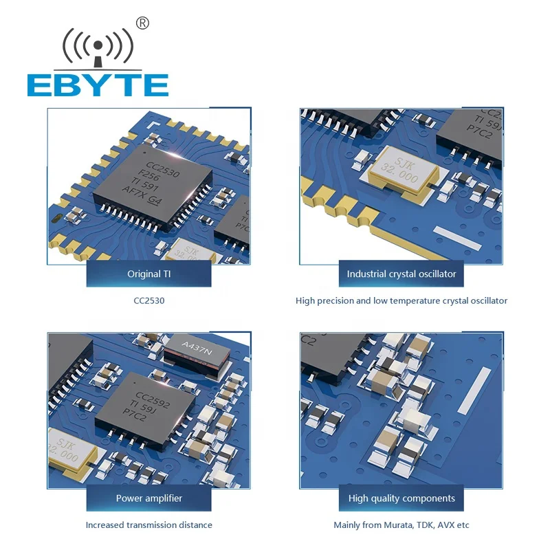 FCC/CE/RoHs E18-MS1PA1-PCB 2 4 GHz CC2530 Zigbee PA LNA беспроводной приемопередатчик RF