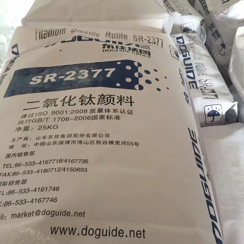 Factory Wholesale White pigment rutile titanium dioxide sr-2377 in chemical